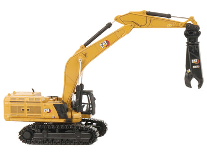 CAT Caterpillar 395 Next-Generation Hydraulic Excavator (Mass Excavator Version) Yellow with Additional Tools "High Line Series" 1/87 (HO) Diecast Model