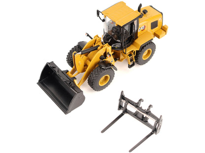 CAT Caterpillar 930 Wheel Loader with Operator Yellow "High Line" Series 1/50 Diecast Model