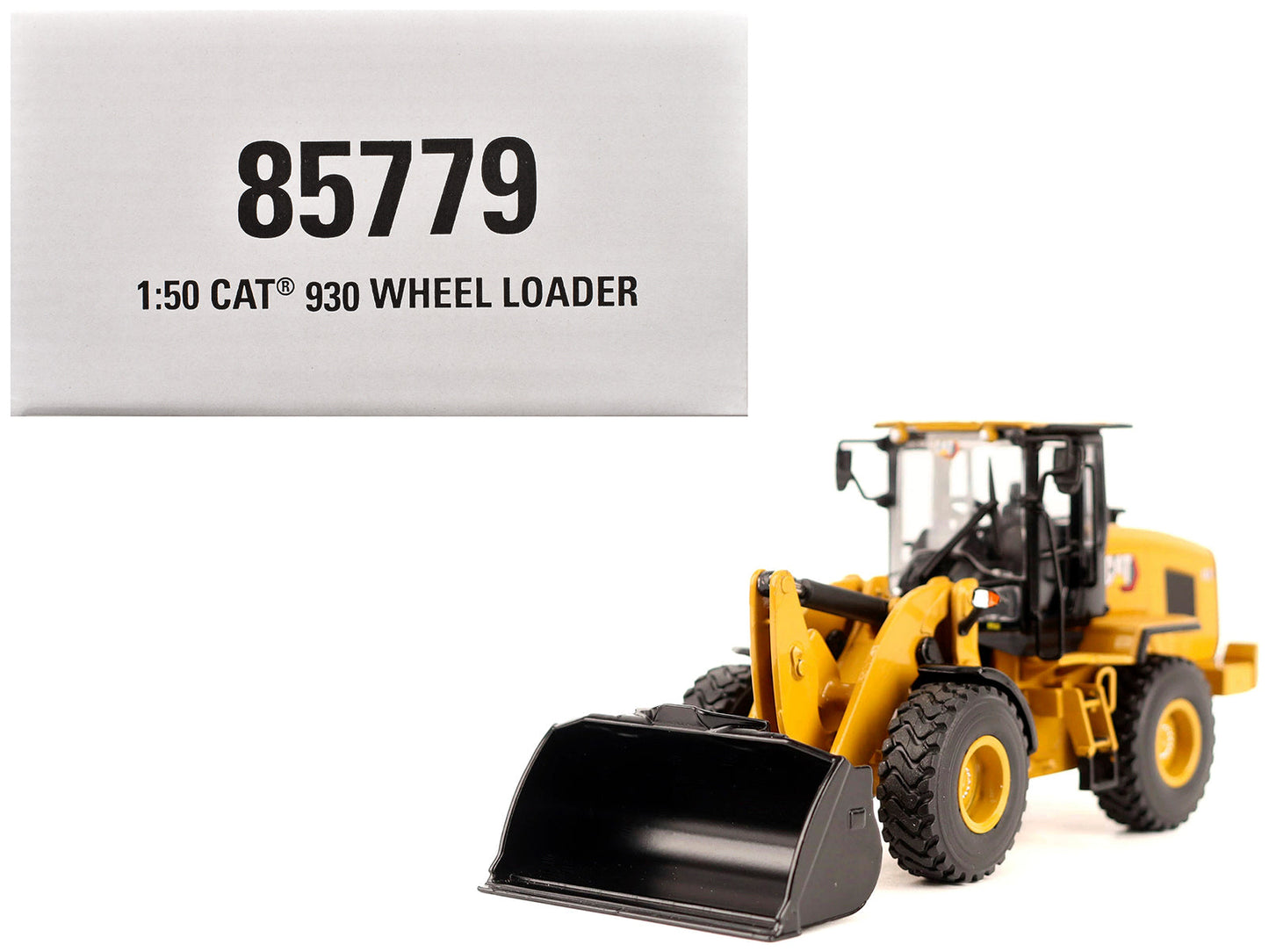 CAT Caterpillar 930 Wheel Loader with Operator Yellow "High Line" Series 1/50 Diecast Model
