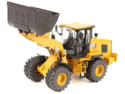 CAT Caterpillar 938 Wheel Loader with Operator Yellow "High Line" Series 1/50 Diecast Model