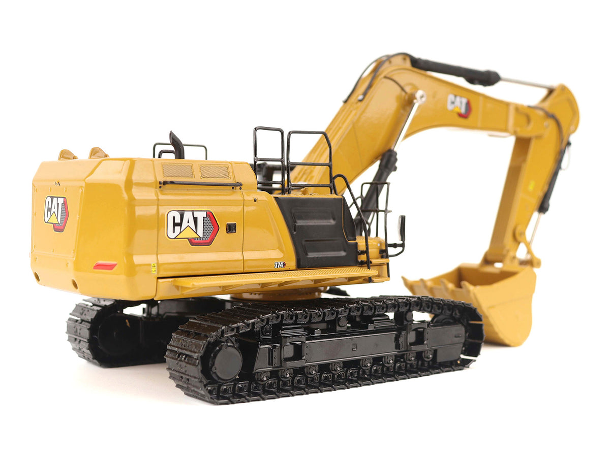 CAT Caterpillar 374 Hydraulic Excavator Yellow "High Line" Series 1/50 Diecast Model