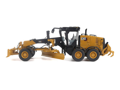 CAT Caterpillar 140 JOY Motor Grader Yellow with Black Top "High Line" Series 1/50 Diecast Model