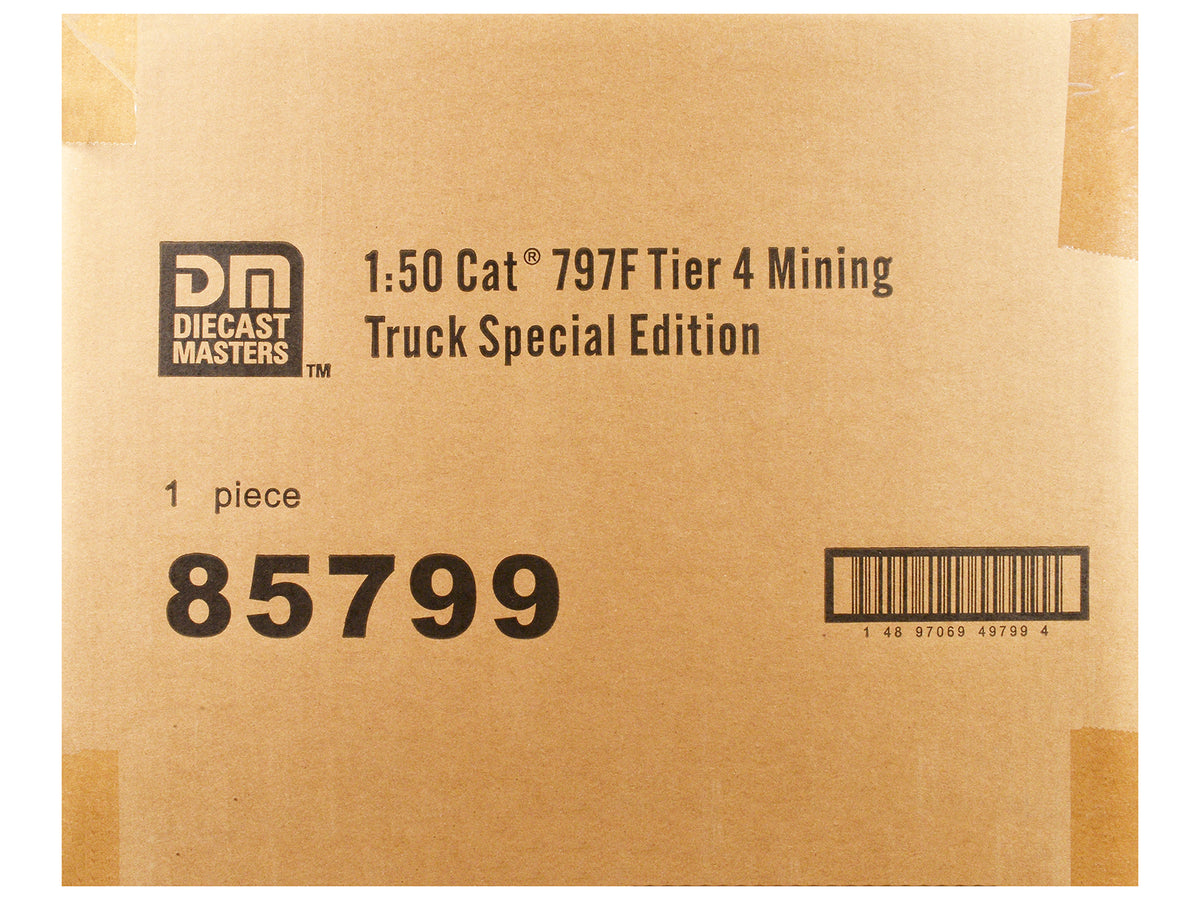 CAT Caterpillar 797F 4 Tier Mining Truck Copper Finish Special Edition "Commemorative" Series 1/50 Diecast Model