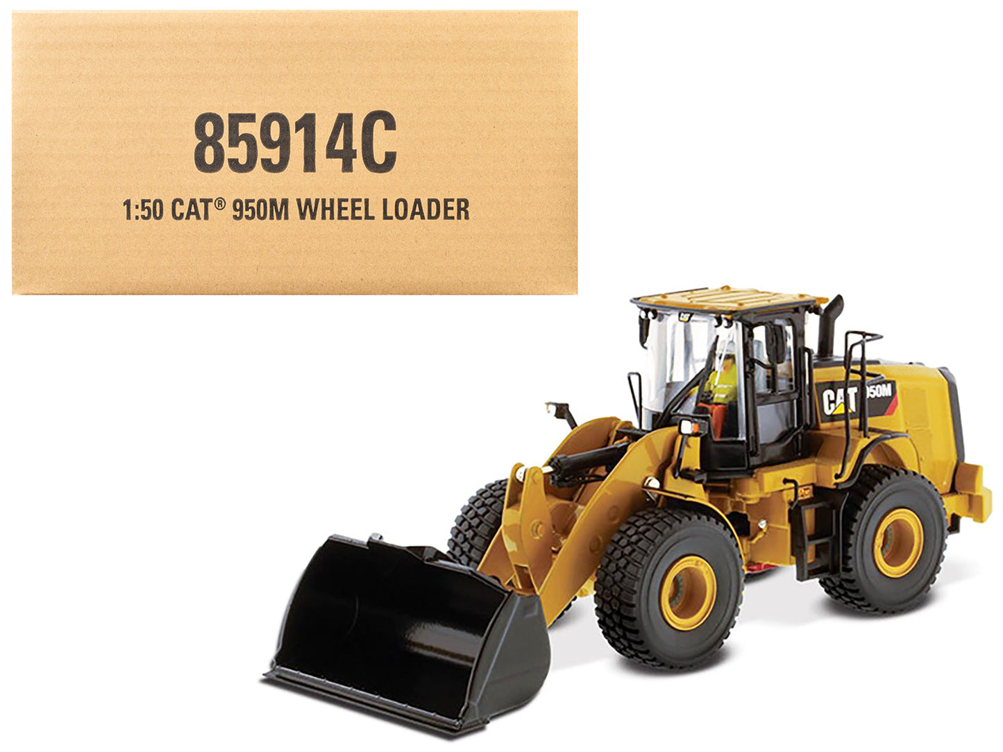 CAT Caterpillar 950M Wheel Loader with Operator "Core Classics" Series 1/50 Diecast Model