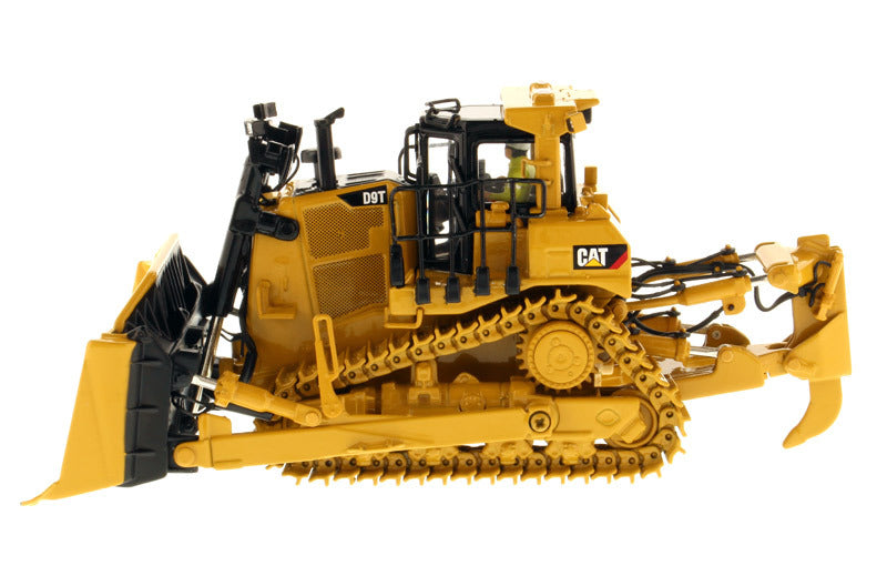 CAT Caterpillar D9T Track-Type Tractor with Operator "High Line Series" 1/50 Diecast Model
