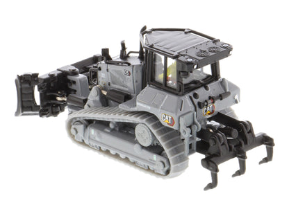 CAT Caterpillar D5 Track-Type Dozer "Centennial" Gray with Operator "High Line Series" 1/87 (HO) Diecast Model