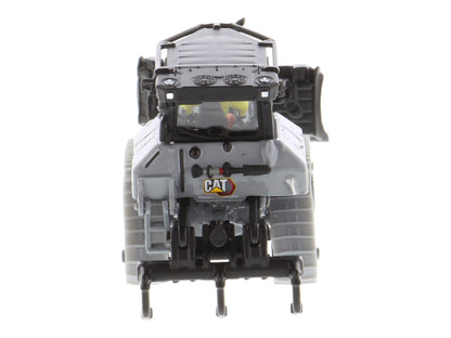 CAT Caterpillar D5 Track-Type Dozer "Centennial" Gray with Operator "High Line Series" 1/87 (HO) Diecast Model