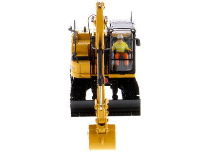 CAT Caterpillar 315 Track Type Hydraulic Excavator Yellow with Operator "High Line" Series 1/50 Diecast Model