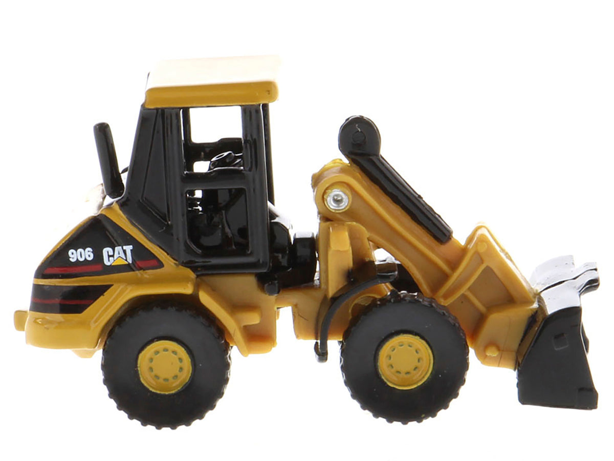 CAT Caterpillar 906 Wheel Loader Yellow "Micro-Constructor" Series Diecast Model