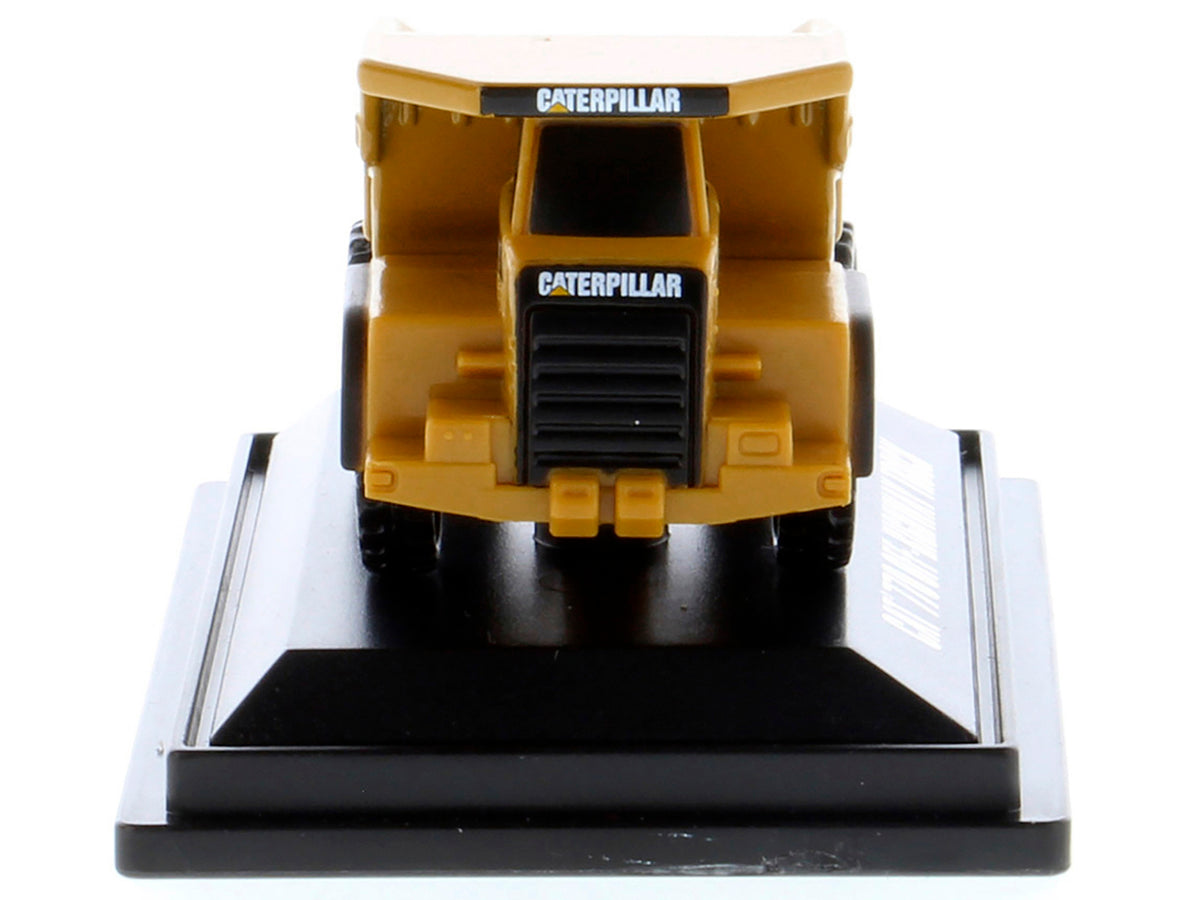 CAT Caterpillar 770 Off–Highway Truck Yellow "Micro-Constructor" Series Diecast Model