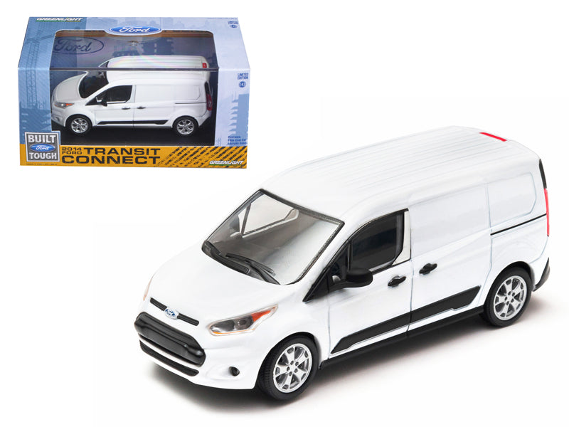 2014 Ford Transit Connect (V408) Van White 1/43 Diecast Model