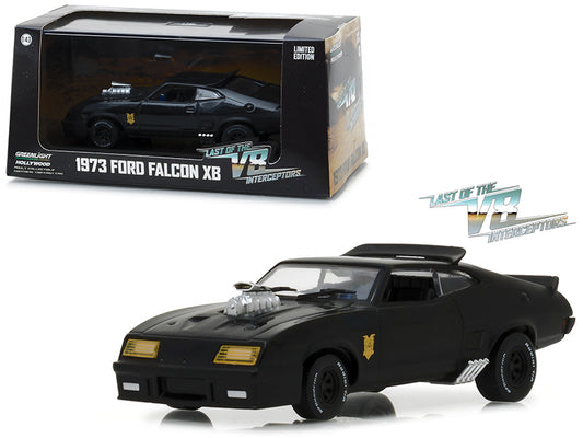 1973 Ford Falcon XB Black "Last of the V8 Interceptors" (1979) Movie 1/43 Diecast Model Car