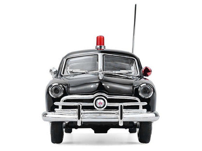 1949 Ford Custom Police Car "Chicago Police Department" Black 1/64 Diecast Model Car