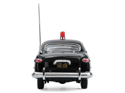 1949 Ford Custom Police Car "Chicago Police Department" Black 1/64 Diecast Model Car