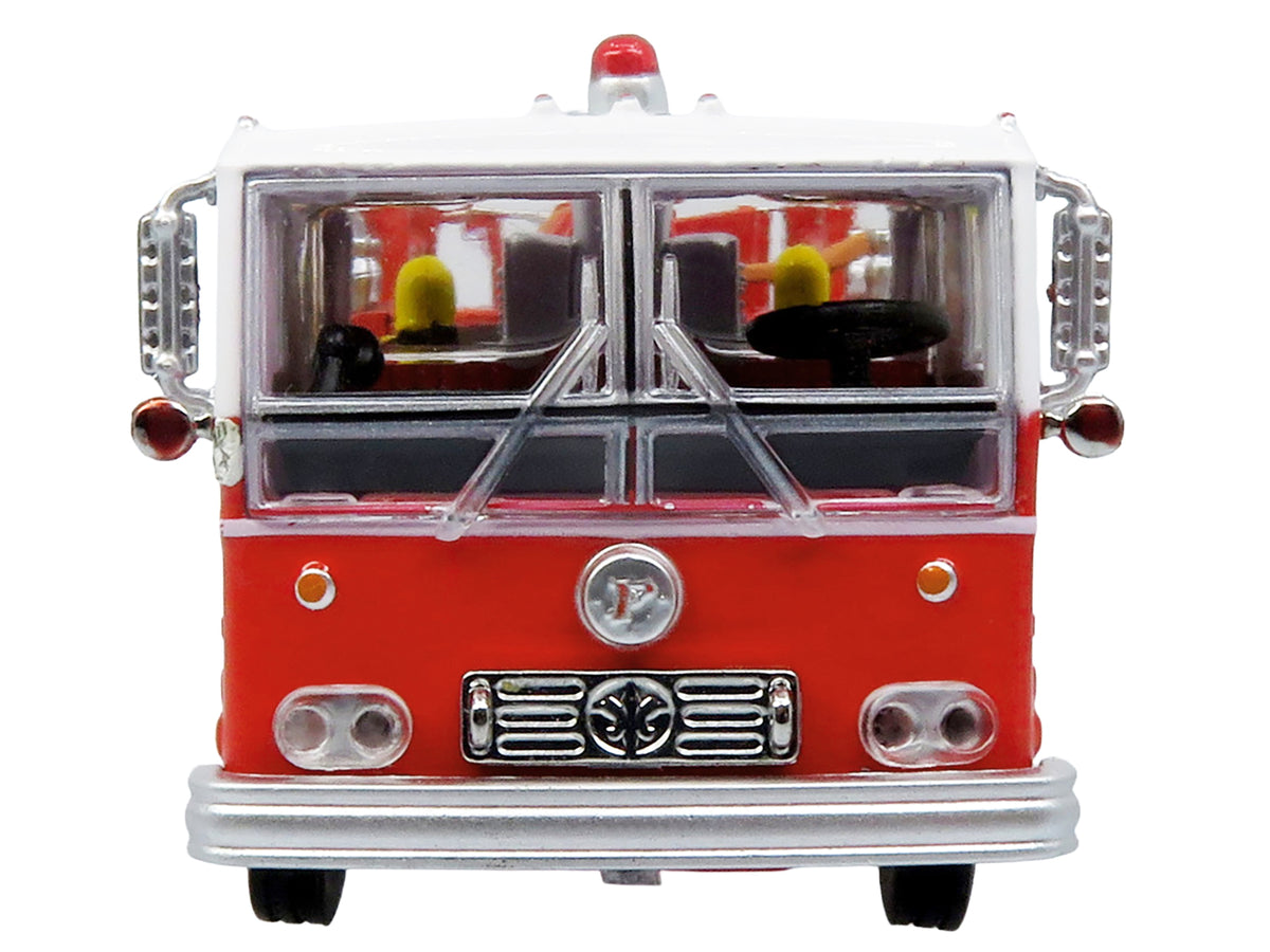 1974 Ward LaFrance Fire Engine "San Francisco Fire Department – Engine 31" Red with White Top "5 Alarm" Series Limited Edition 1/87 (HO) Diecast Model