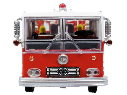 1974 Ward LaFrance Fire Engine "San Francisco Fire Department – Engine 31" Red with White Top "5 Alarm" Series Limited Edition 1/87 (HO) Diecast Model