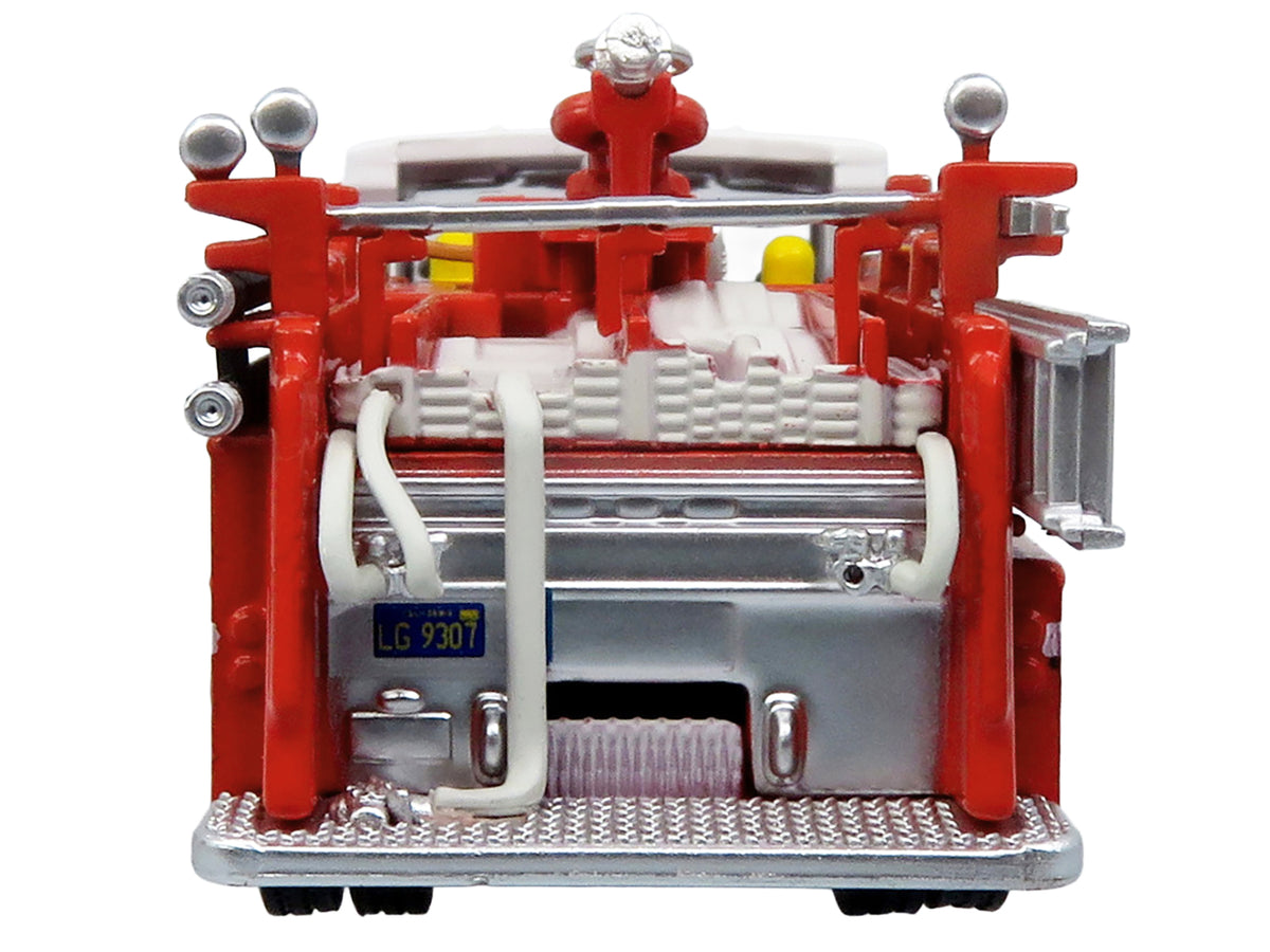 1974 Ward LaFrance Fire Engine "San Francisco Fire Department – Engine 31" Red with White Top "5 Alarm" Series Limited Edition 1/87 (HO) Diecast Model