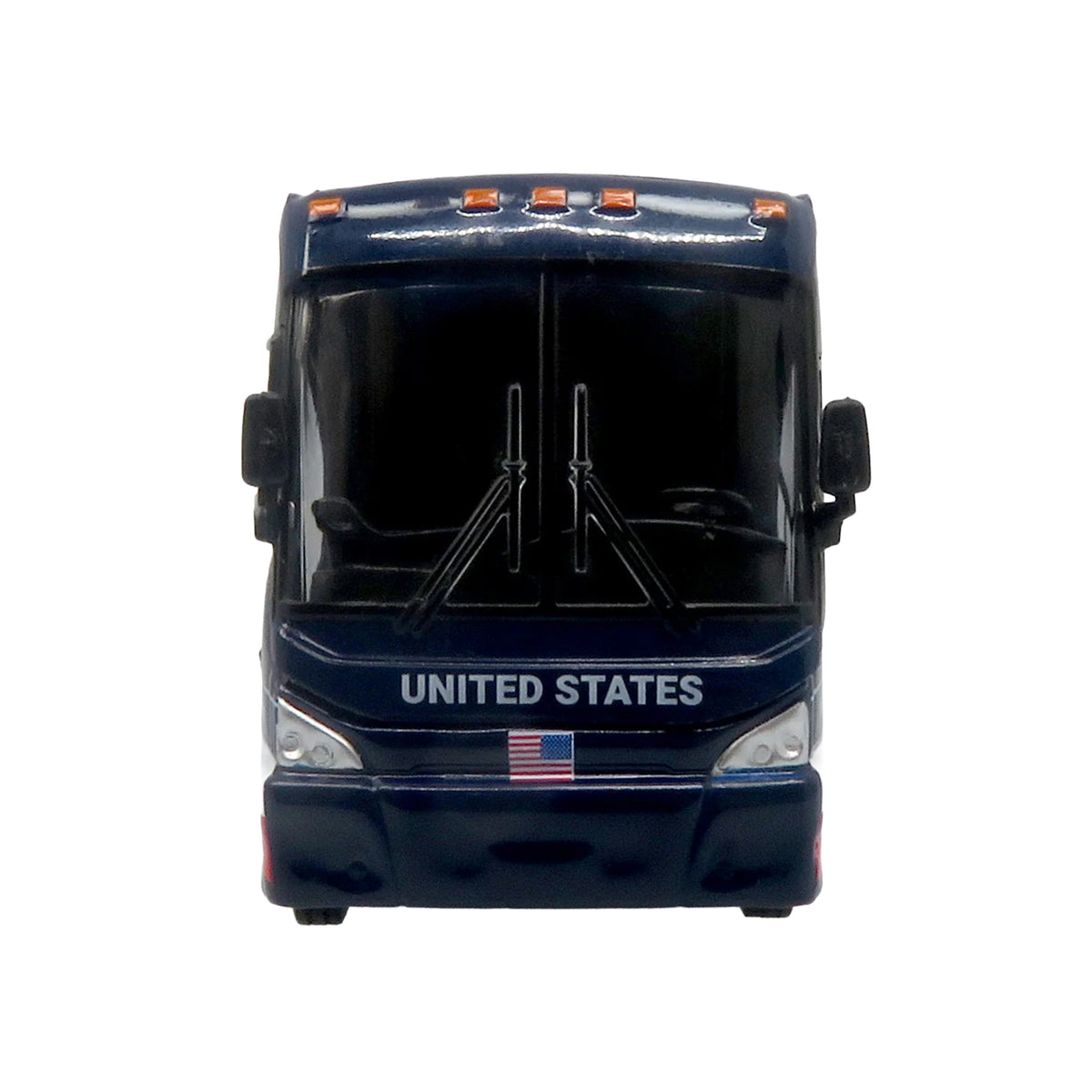 MCI J4500 Coach Bus "United States National Soccer Team" Dark Blue with Graphics "International Federation of the Global Game" Series Limited Edition to 504 pieces Worldwide 1/87 (HO) Diecast Model