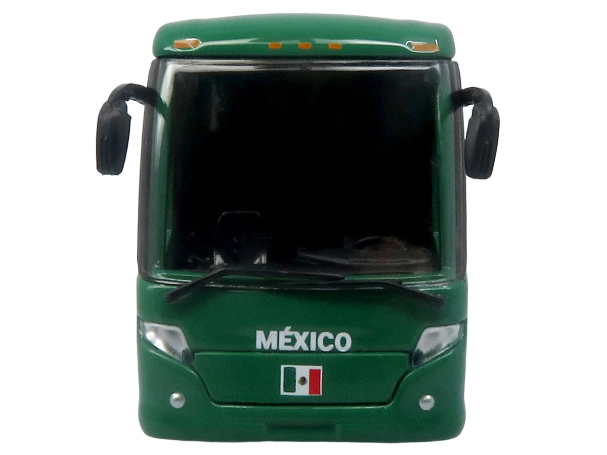 Scania Touring HD Coach Bus "Mexico National Football Team" Green with Graphics "International Federation of the Global Game" Series Limited Edition to 504 pieces Worldwide 1/87 (HO) Diecast Model