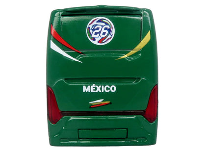 Scania Touring HD Coach Bus "Mexico National Football Team" Green with Graphics "International Federation of the Global Game" Series Limited Edition to 504 pieces Worldwide 1/87 (HO) Diecast Model