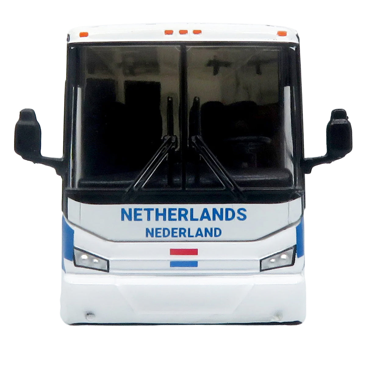 Van Hool CX-45 Coach Bus "Netherlands National Football Team" White with Graphics "International Federation of the Global Game" Series Limited Edition to 504 pieces Worldwide 1/87 (HO) Diecast Model