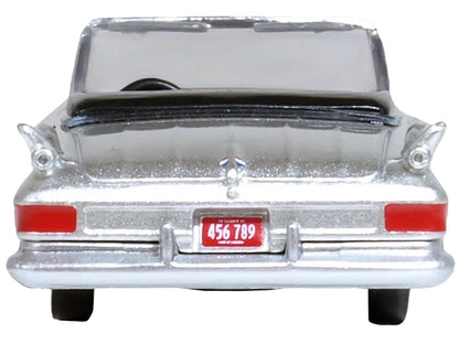 1961 Chrysler 300G Convertible Sheffield Silver Metallic 1/87 (HO) Scale Diecast Model Car