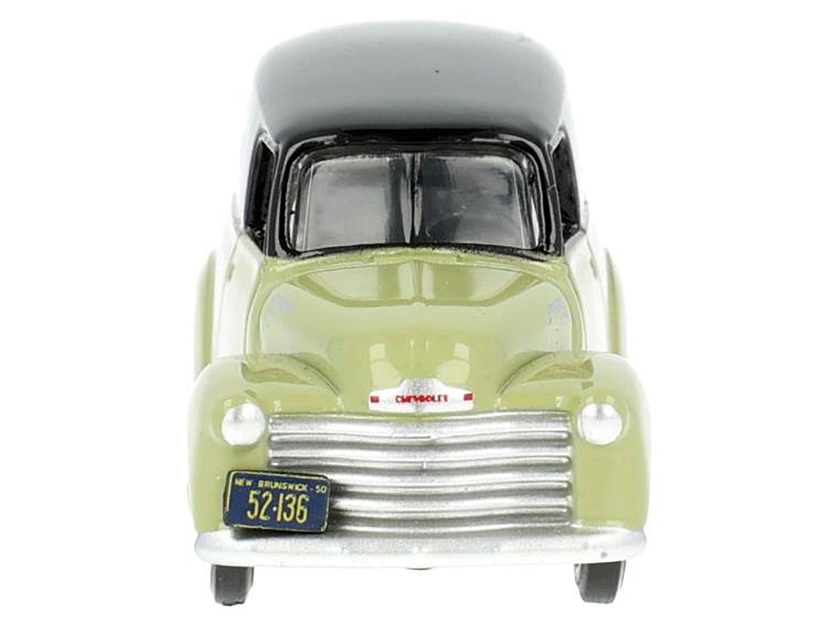 1950 Chevrolet Panel Van "Speciality Foods" Light Green and Black 1/87 (HO) Scale Diecast Model Car