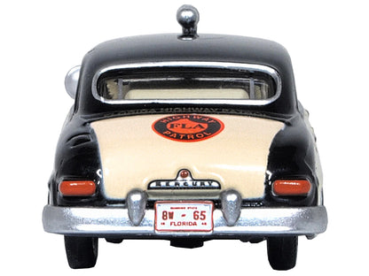 1949 Mercury Monarch Police Black and White "Florida Highway Patrol" 1/87 (HO) Scale Diecast Model Car