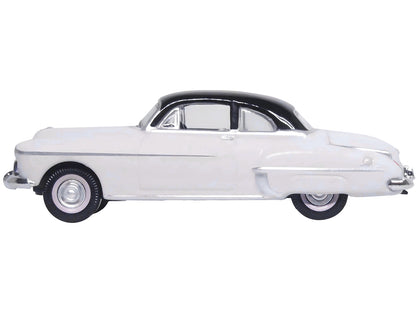 1950 Oldsmobile Rocket 88 Coupe Marol Gray with Black Top 1/87 (HO) Scale Diecast Model Car