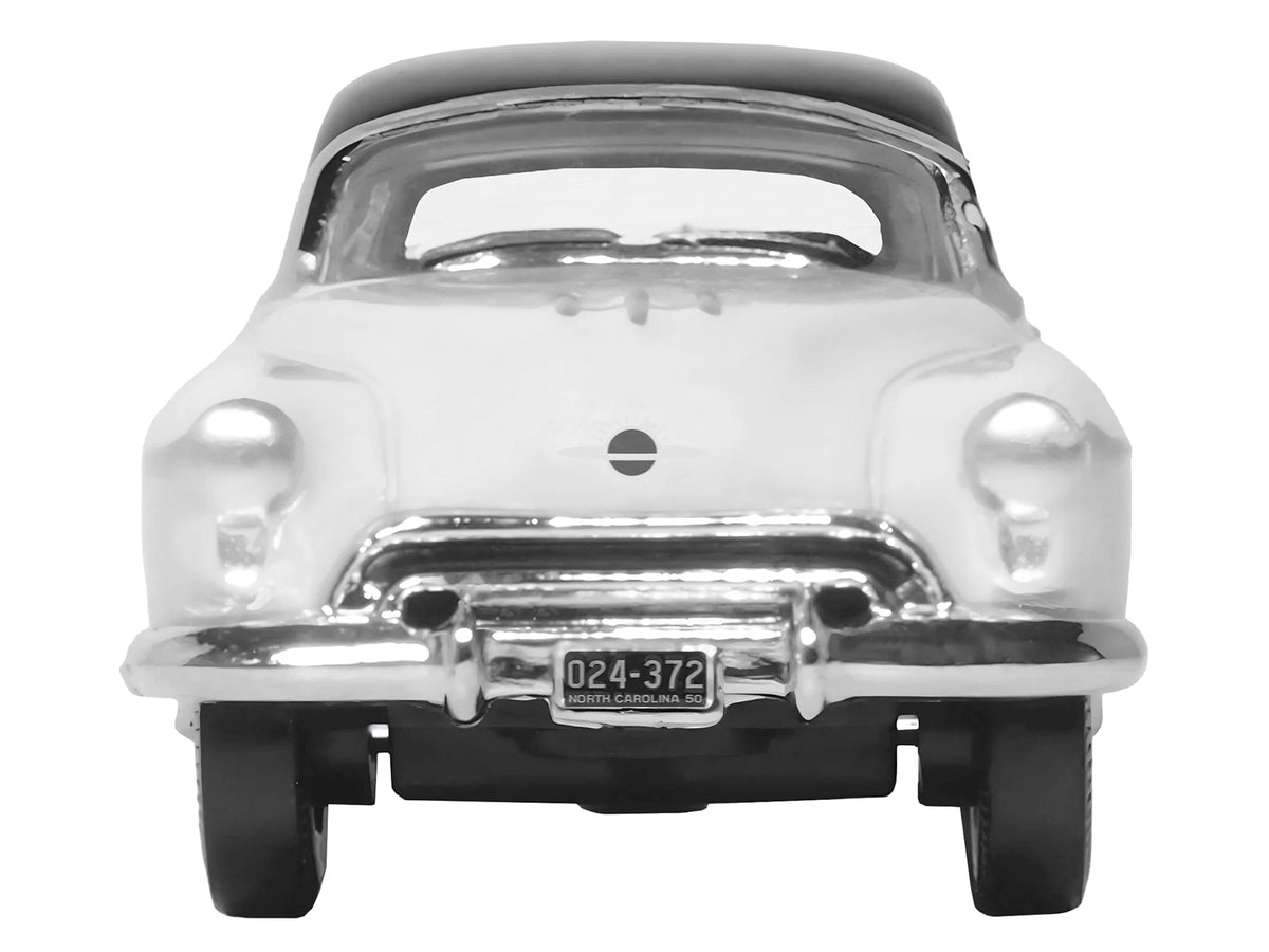 1950 Oldsmobile Rocket 88 Coupe Marol Gray with Black Top 1/87 (HO) Scale Diecast Model Car