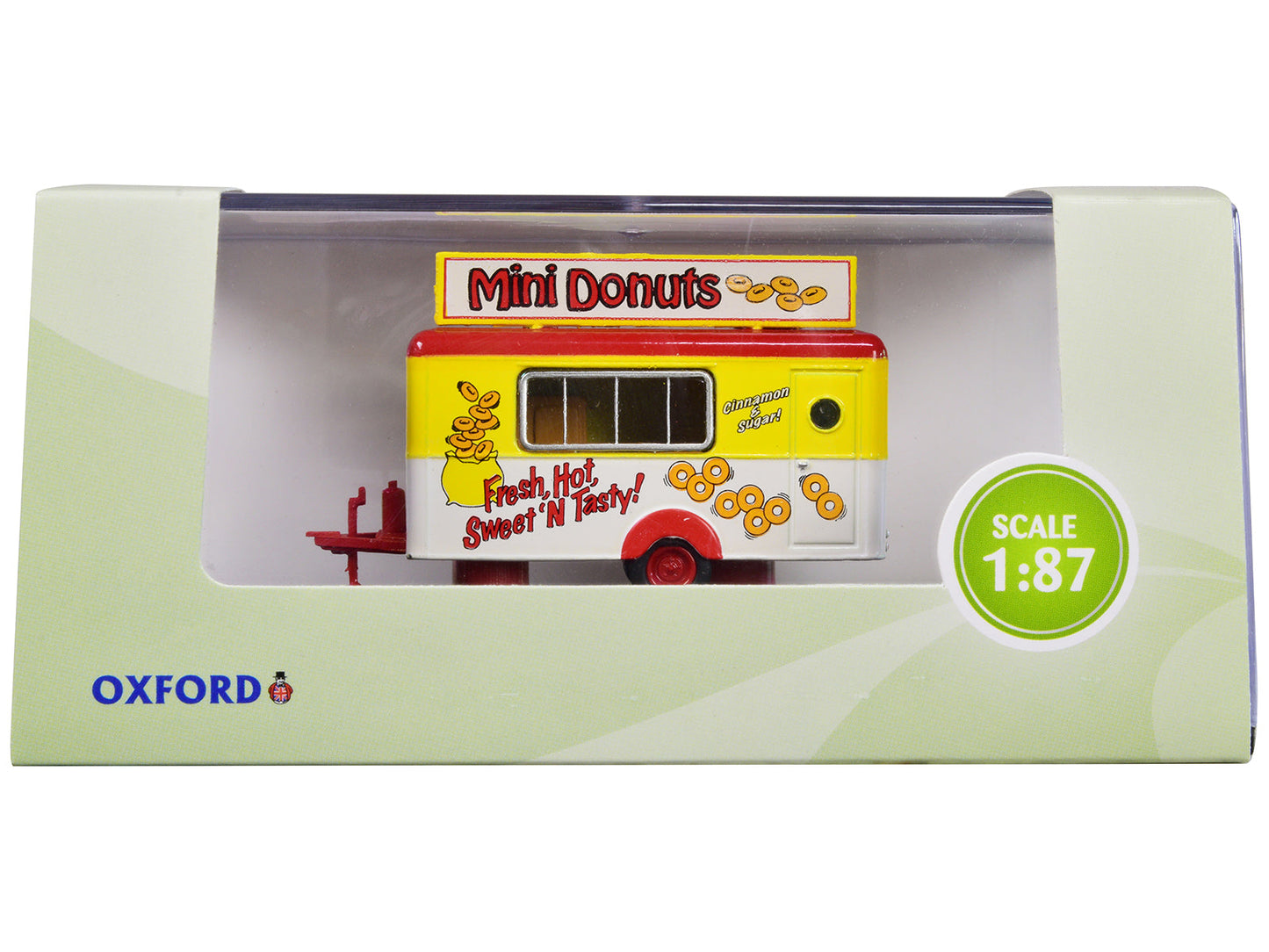 Mobile Food Trailer "Mini Donuts" 1/87 (HO) Scale Diecast Model