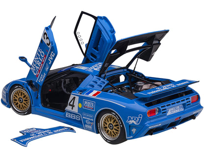 Bugatti EB110 #34 Alain Cudini - Eric Helary - Jean-Christophe Boullion 24 Hours of Le Mans (1994) 1/18 Model Car