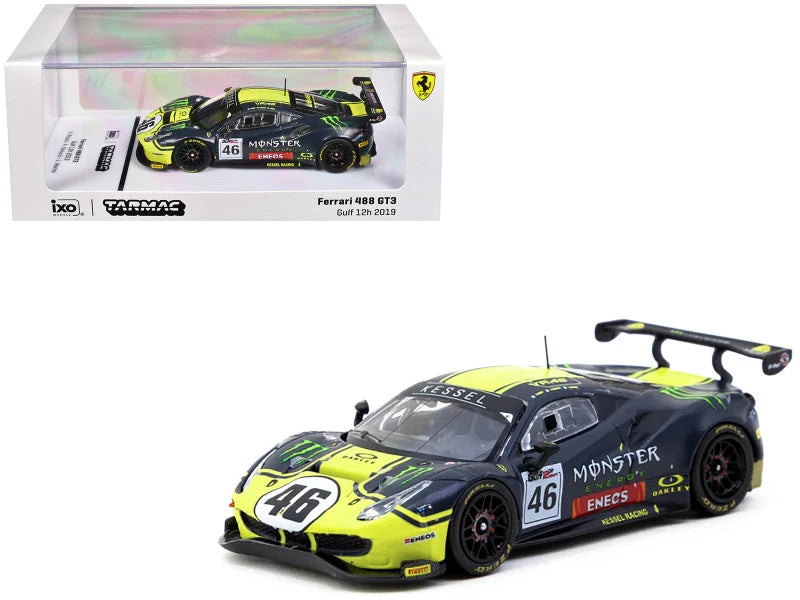 Ferrari 488 GT3 #46 "Gulf 12 Hours" (2019) 1/64 Diecast Model