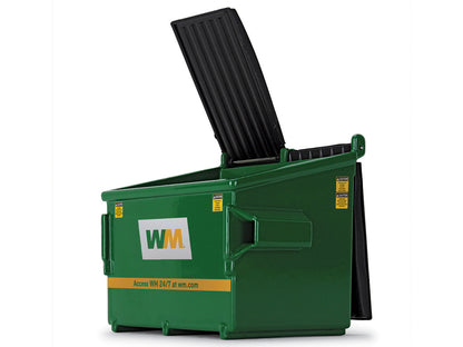 Refuse Trash Bin "Waste Management" Green Version D 1/34 Diecast Model