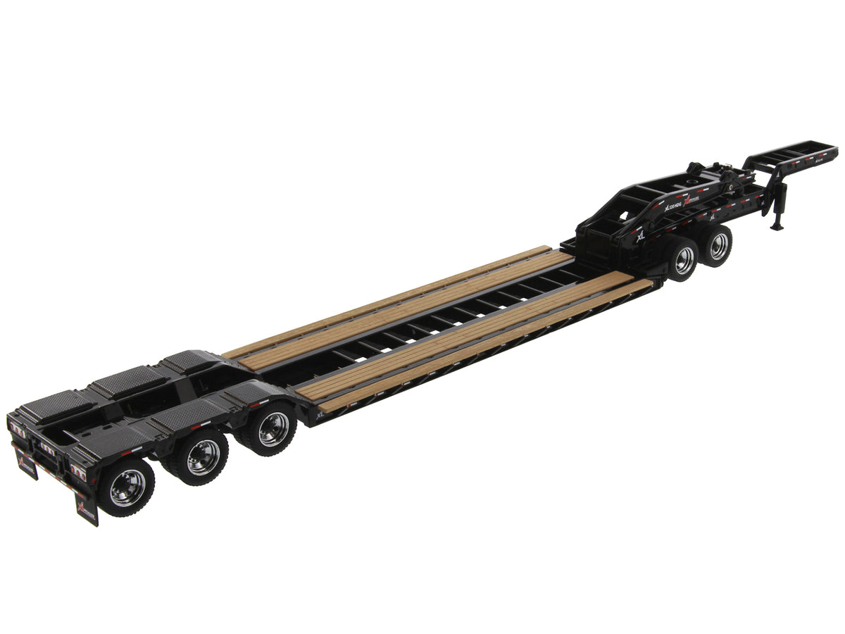 XL 120 Low-Profile HDG Outrigger Style Trailer with Jeep and 2 Boosters "Transport Series" 1/50 Diecast Model