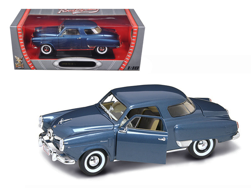 1950 Studebaker Champion Blue Metallic 1/18 Diecast Model Car