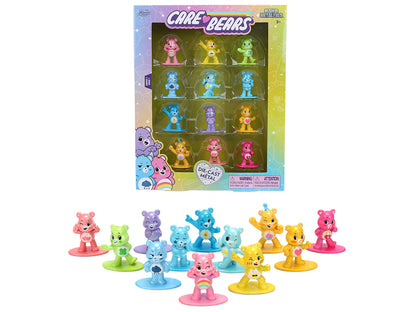 Set of 12 Diecast Figures "Care Bears" Franchise "Nano Metalfigs" Series Diecast Models