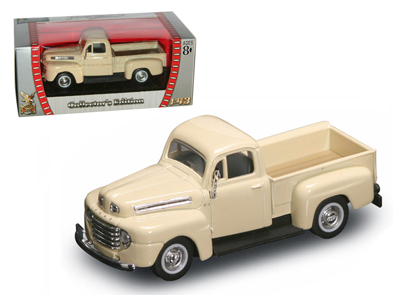 1948 Ford F-1 Pickup Truck Cream 1/43 Diecast Model Car