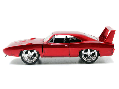 Dom's Dodge Charger Daytona Red Metallic "Fast & Furious 6" (2013) Movie "25 Years of Fast & Furious" Series die cast model car