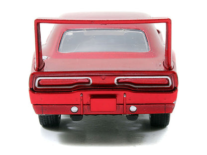 Dom's Dodge Charger Daytona Red Metallic "Fast & Furious 6" (2013) Movie "25 Years of Fast & Furious" Series die cast model car
