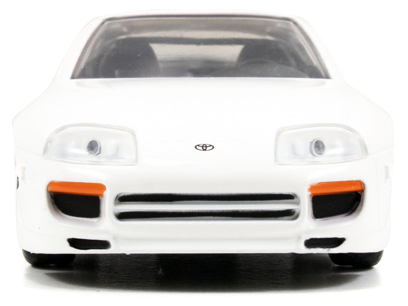Brian's Toyota Supra White "Fast & Furious 7" (2015) Movie "25 Years of Fast & Furious" Series 1/32 Diecast Model Car
