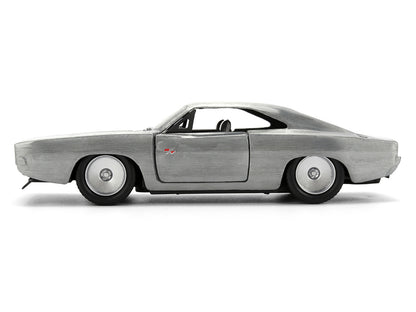 Dom's Dodge Charger R/T Raw Metal "Fast & Furious 7" (2015) Movie 1/32 Diecast Model Car