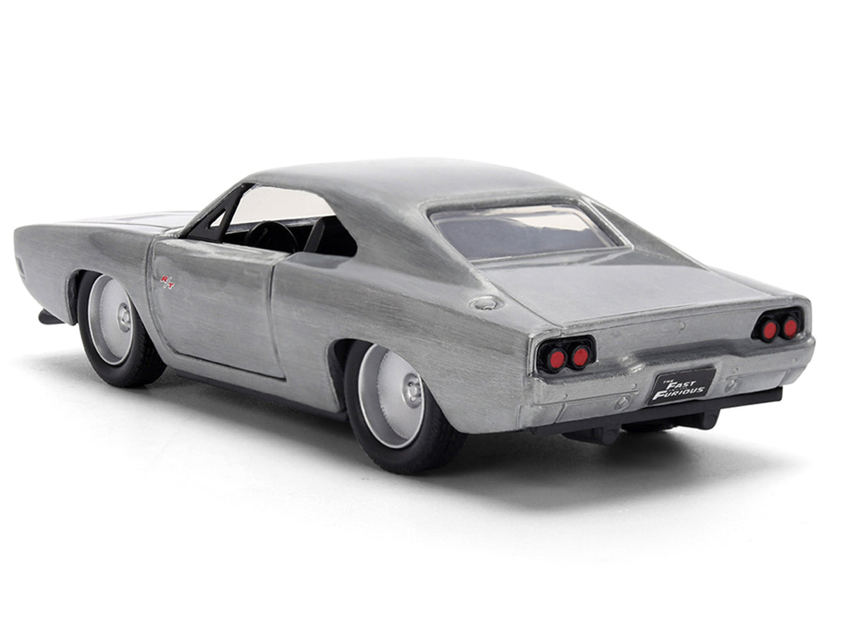 Dom's Dodge Charger R/T Raw Metal "Fast & Furious 7" (2015) Movie 1/32 Diecast Model Car