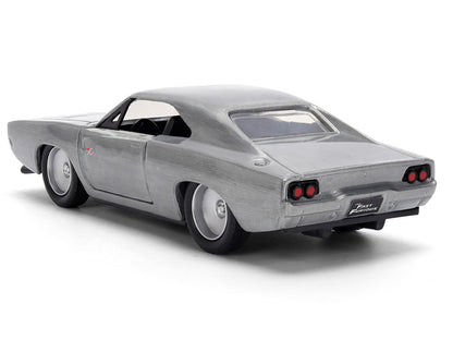 Dom's Dodge Charger R/T Raw Metal "Fast & Furious 7" (2015) Movie 1/32 Diecast Model Car