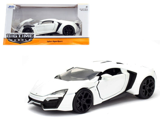 Lykan Hypersport White 1/24 Diecast Model Car