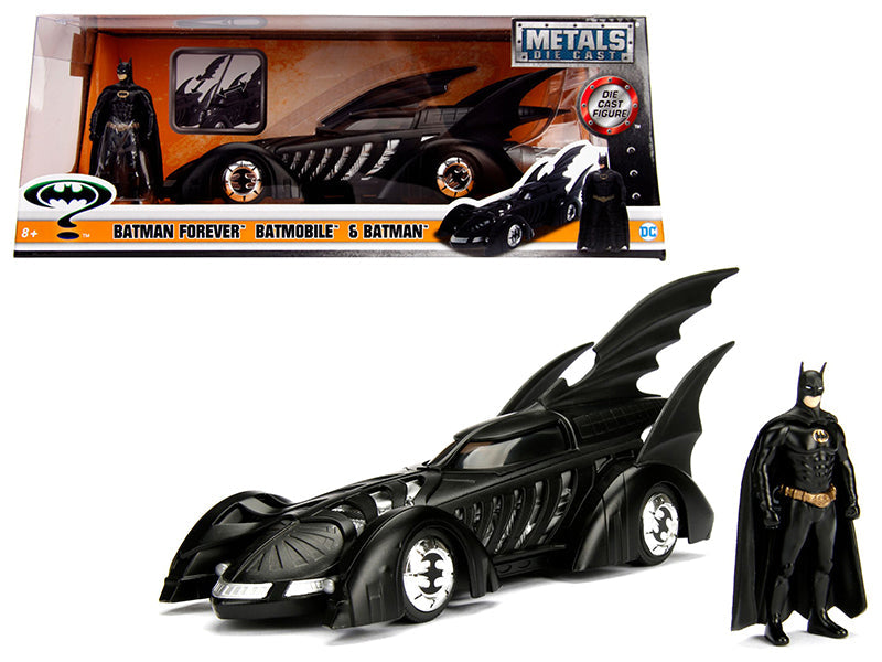 1995 Batman Forever Batmobile with Diecast Batman Figure 1/24 Diecast Model Car