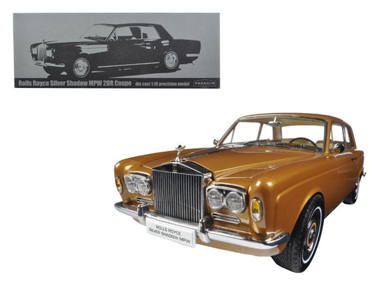 1968 Rolls Royce Silver Shadow Bronze 1/18 Diecast Model Car