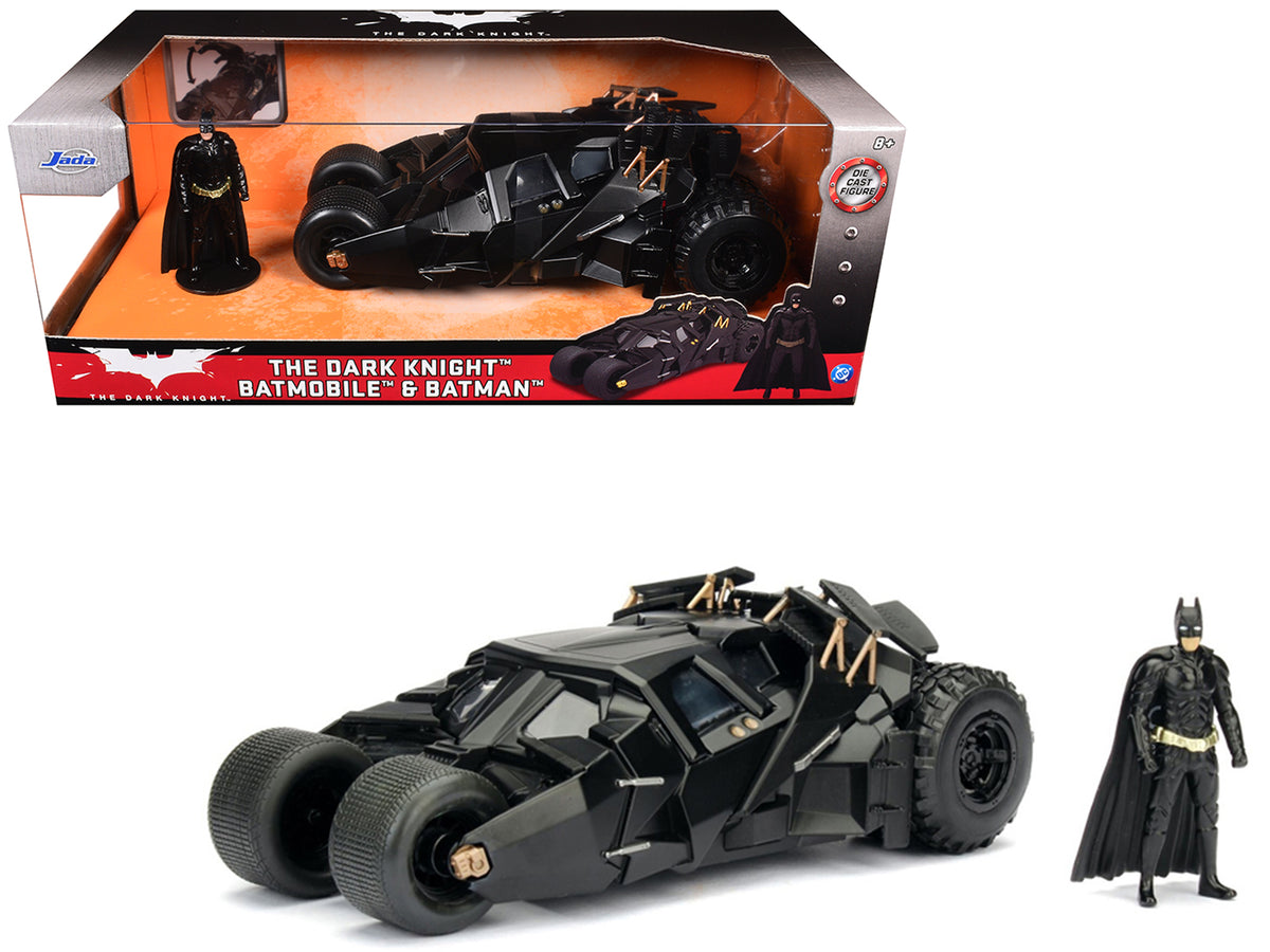 2008 "The Dark Knight" Tumbler Batmobile with Batman Diecast Figurine 1/24 Diecast Model Car