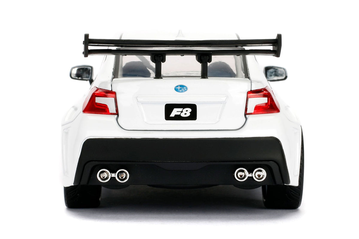 Mr. Little Nobody's Subaru WRX STI White "Fast & Furious F8: The Fate of the Furious" Movie 1/24 Diecast Model Car