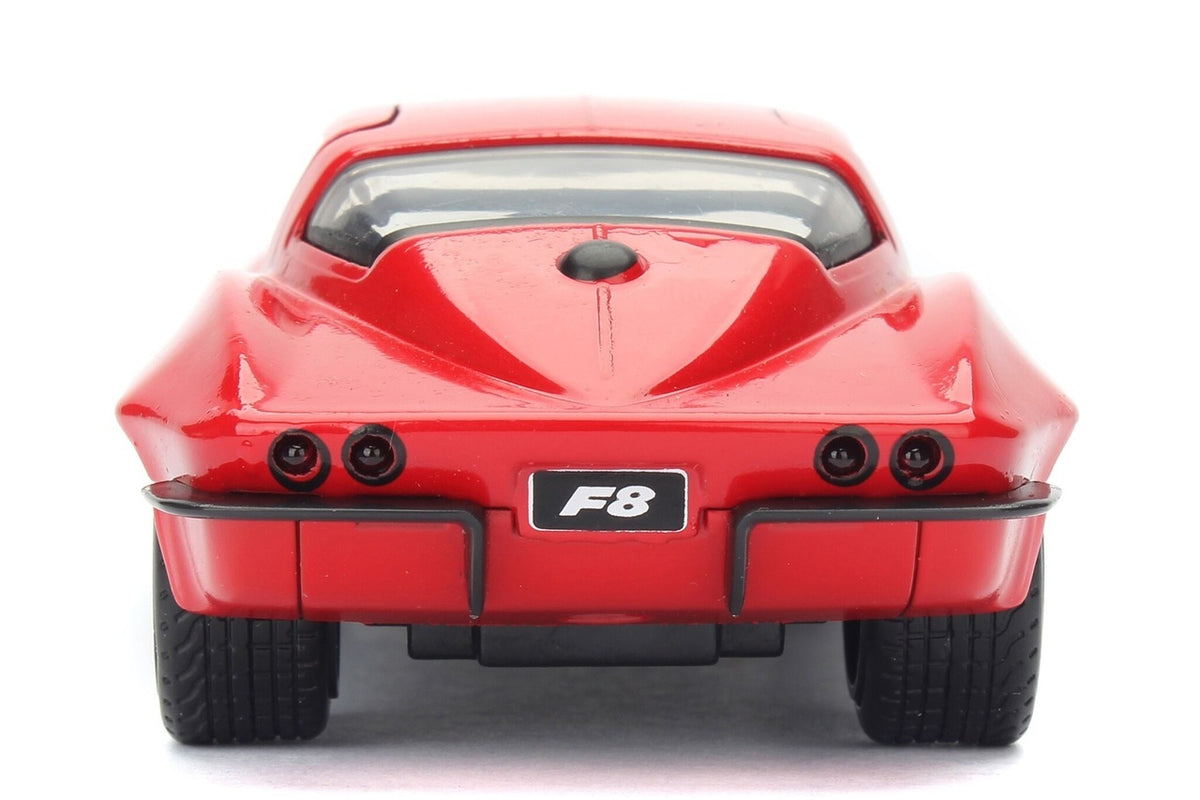Letty's Chevrolet Corvette Fast & Furious F8 "The Fate of the Furious" Movie 1/32 Diecast Model Car